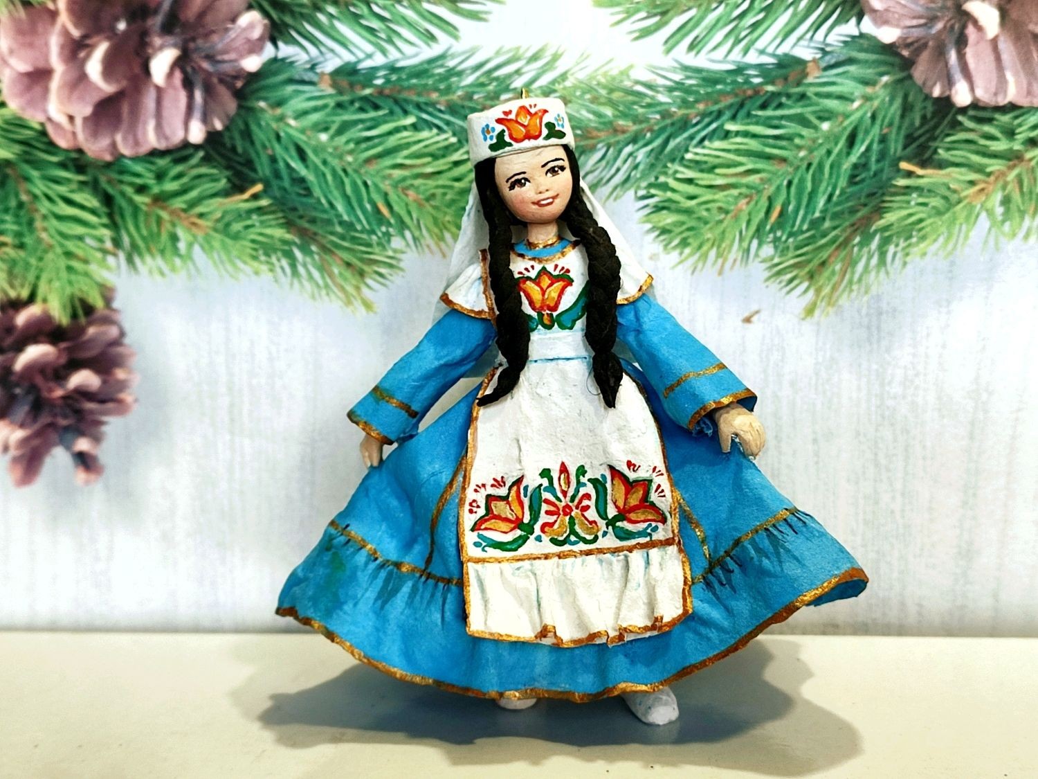 Мастер-класс по изготовлению кукол из ваты с национальным колоритом